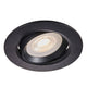 LED Einbauleuchte Roar IP23 in schwarz, kippbar, ideal für Küchen und Flure, lange Lebensdauer, geringer Energieverbrauch.