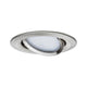 LED Einbauleuchte Nova Plus, dimmbar, RGBW, für Smart Home, modernes Design, Farbwechselfunktion, warmweißes Licht.