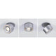 LED Einbauleuchte Spircle Chrom-Matt in verschiedenen Winkeln, moderner Industrielook und flexible Beleuchtung.