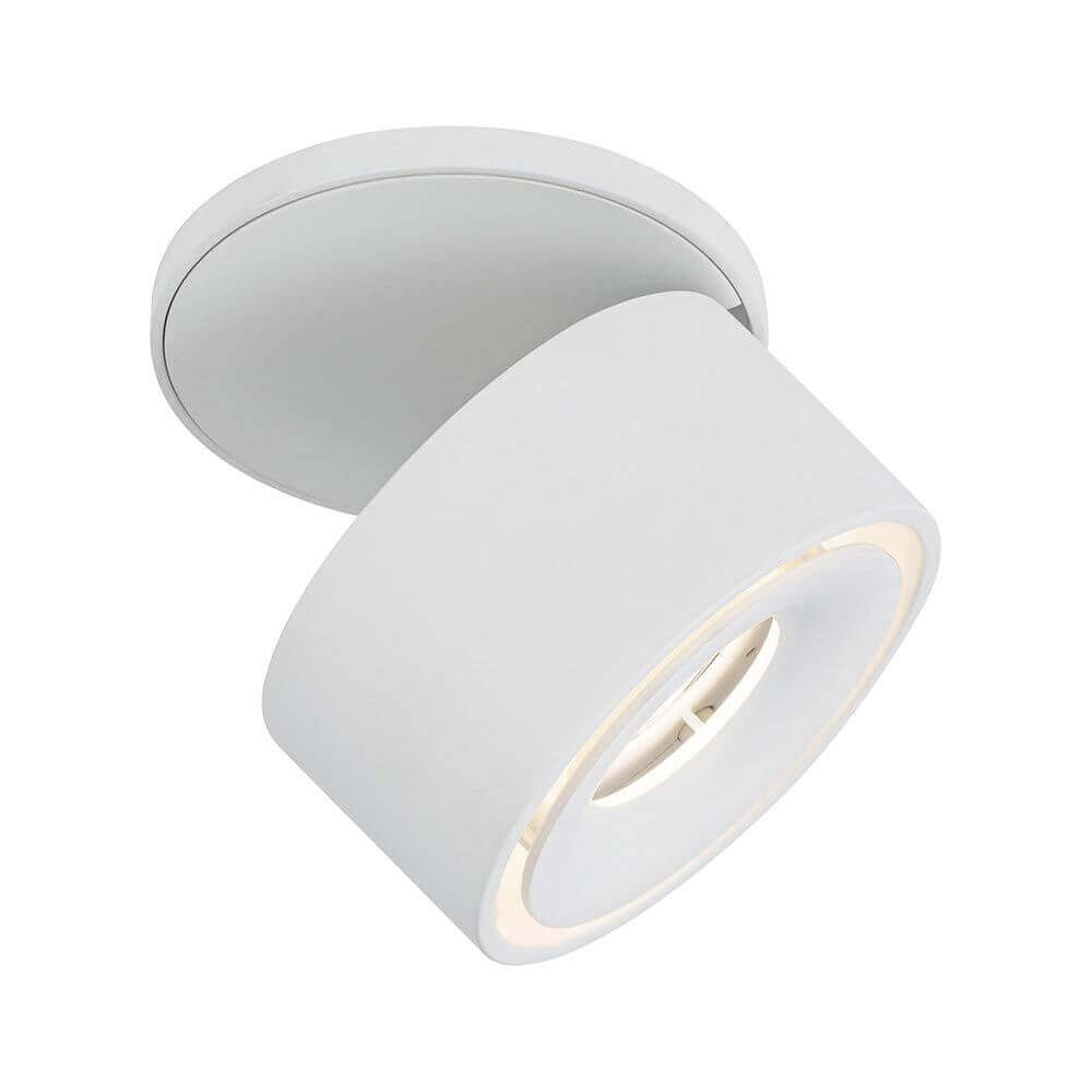 LED recessed lamp spircles white-matt