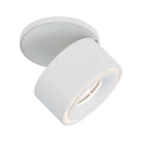 LED recessed lamp spircles white-matt
