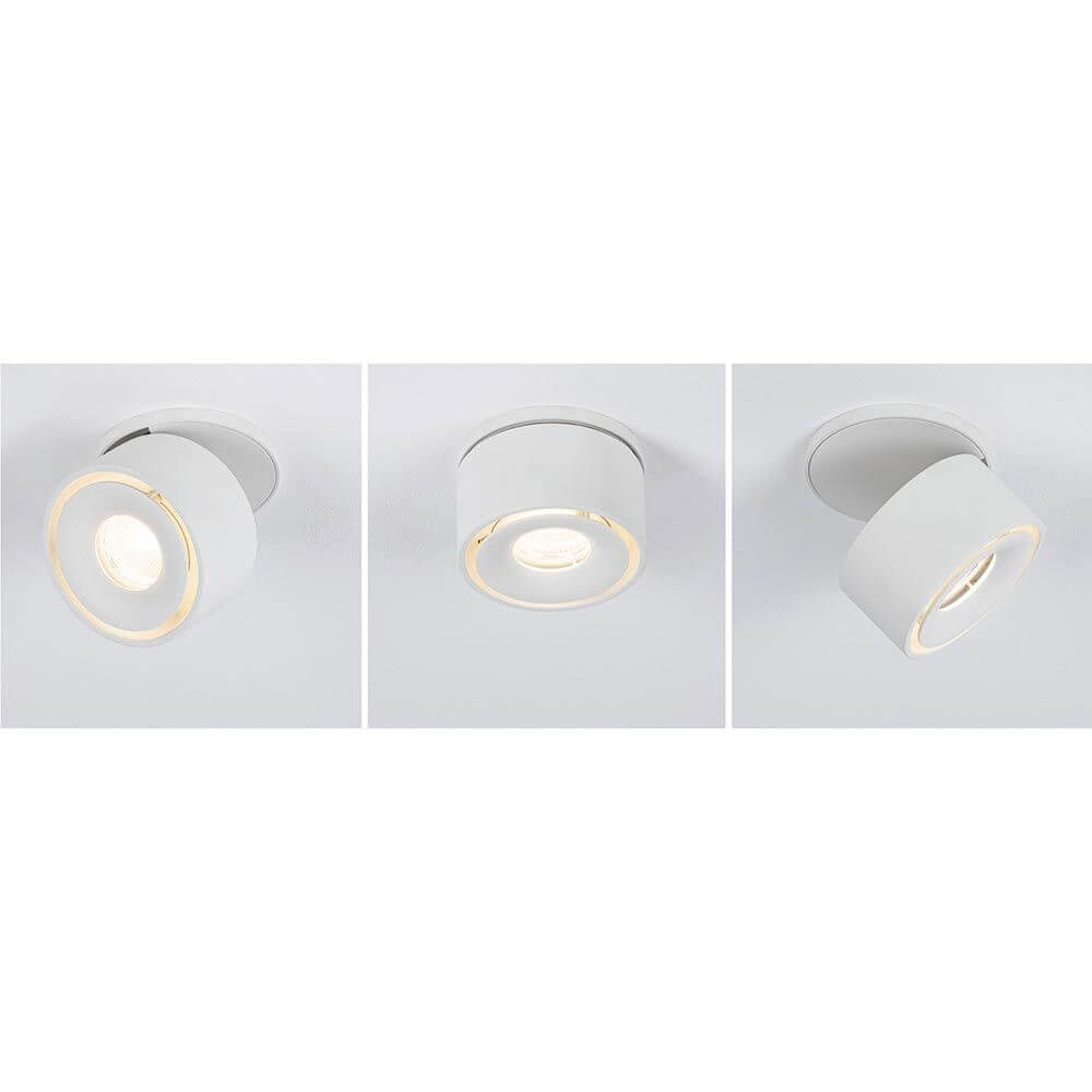 LED Einbauleuchte Spircle Weiß-Matt