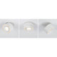 LED Einbauleuchte Spircle Weiß-Matt