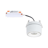 LED recessed lamp spircles white-matt