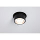 LED Einbauleuchte Gil Basis-Set Rund mit Stufen-Dimmer in elegantem Schwarz matt für stilvolle Akzente