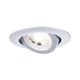 LED Einbauleuchte 3er-Set Stufen-Dimmbar Schwenkbar Chrom-Matt schwenkbarer Einbauspot in zeitlosem Design.