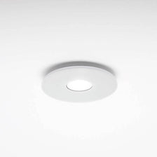 LED-Luminaire encastrée Tet sans lentille - luminaire de plafond moderne en blanc, rond et sans lentille.