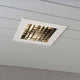 LED Einbauleuchte IP44 Weiß-Matt im modernen Design, ideal für Wohnräume und Büros.