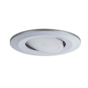 LED Recessed light set Calla IP65 Dimmable & swivelable 4000K matte chrome - glare-free recessed spotlight in matte chrome.