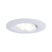LED Einbauleuchten-Set Calla IP65 schwenkbar 4000K Weiß - schwenkbarer Einbaustrahler in Weiß matt