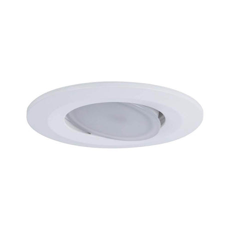LED Einbauleuchten-Set Calla IP65 schwenkbar 4000K Weiß in matte weißer Ausführung.