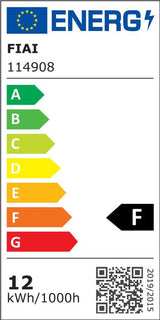 LED installationspanel ø 17,5 cm flad rund sølv dæmpbar 12W varm hvid