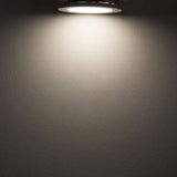 LED installationspanel ø 17 cm flad runde sølv dæmpbar 12w neutral hvid