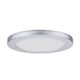LED Einbaupanel 2 in 1 Cover-it Rund Chrom-Matt, 225mm, 16,5W, blendfreies und gleichmäßiges Licht für jeden Raum.