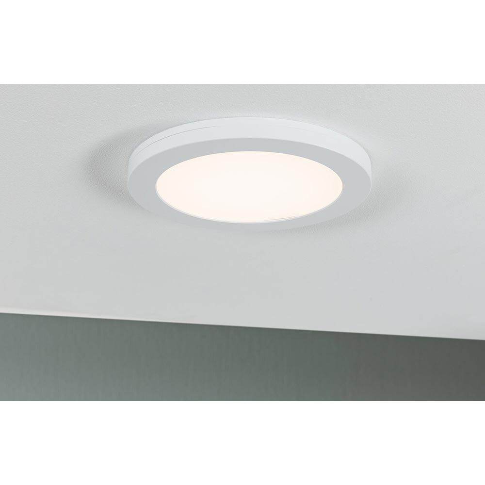 LED Einbaupanel 2 in 1 Cover-it in Weiß, modernes Design für Wand- und Deckenmontage.