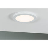 LED Einbaupanel 2 in 1 Cover-it in Weiß, modernes Design für Wand- und Deckenmontage.
