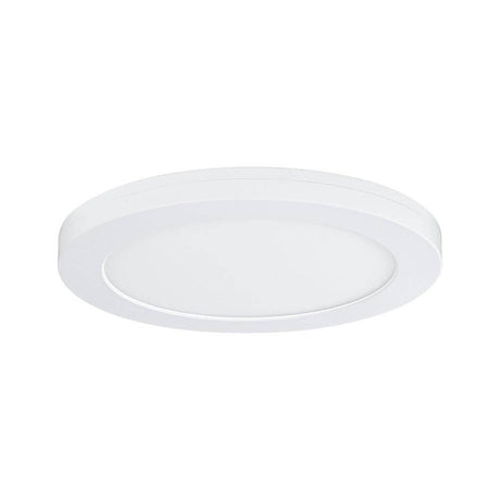 LED-installatiepaneel 2 in 1 deksel-het ronde witte matte