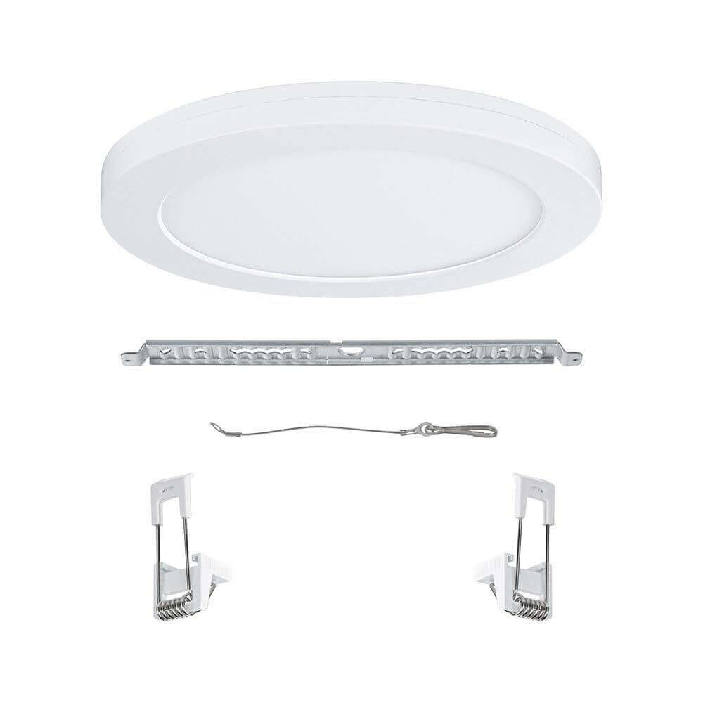 LED Einbaupanel 2 in 1 Cover-it Rund Weiß-Matt