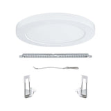 LED Einbaupanel 2 in 1 Cover-it Rund Weiß-Matt