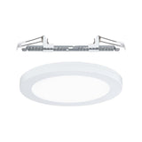 LED Einbaupanel 2 in 1 Cover-it Rund Weiß-Matt