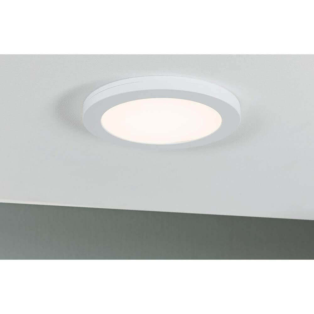 LED Einbaupanel 2 in 1 Cover-it Rund Weiß-Matt