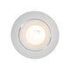 LED Einbaustrahler Aliki IP44 mit integriertem LED und natürlichem Licht, ideal für Badezimmer.