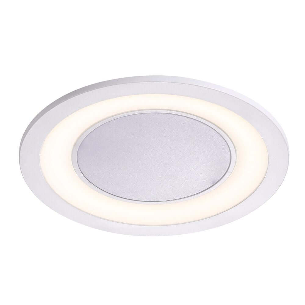 LED Einbaustrahler Clyde 15 4000K runder Deckenstrahler mit warmweißem Licht und modernem Design.