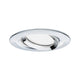 LED Einbaustrahler Nova Plus Coin Dimmbar IP65 2700K Chrom in glänzendem Chrom-Design.