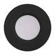 LED Einbaustrahler Tiaki IP65 in runder, schwarzer Bauform mit integriertem LED-Licht.