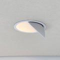 LED Einbaustrahler schwenkbar und dimmbar mit warmweißem Licht in modernem Design.