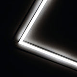 LED Einlegerahmen für Odenwalddecke in Neutralweiß, modernes und elegantes Design für Bürobeleuchtung.