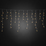 LED Ice Rain Light Curtain 200 Globes Diodes Amber Colors IP44