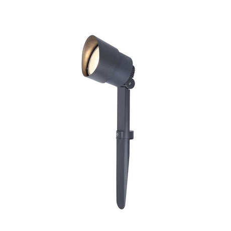LED-Erdspieß Explorer schwenkbar in Schwarz für Gartenbeleuchtung und dekorative Akzente.