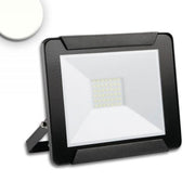 LED Fluter Neutralweiß 30W 2400lm , IP65 Schwarz für Außenbereich, kompakter Pro-Light LED-Fluter in Schwarz