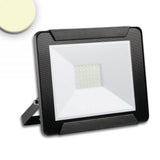 LED FLATER VARMT VIT 30W 2400LM, IP65 SVART