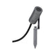 LED Gartenstrahler Radix Grau IP65 - verstellbarer Gartenspot mit 5,5 Watt und IP65 Schutz.
