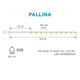 LED Kugel-Girlande Pallina IP44
