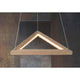 LED Hängelampe Legno 1680lm Eiche-Geölt im modernen Design mit warmem Licht.
