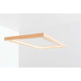 Lámpara colgante LED Legno 6160lm roble-aceite