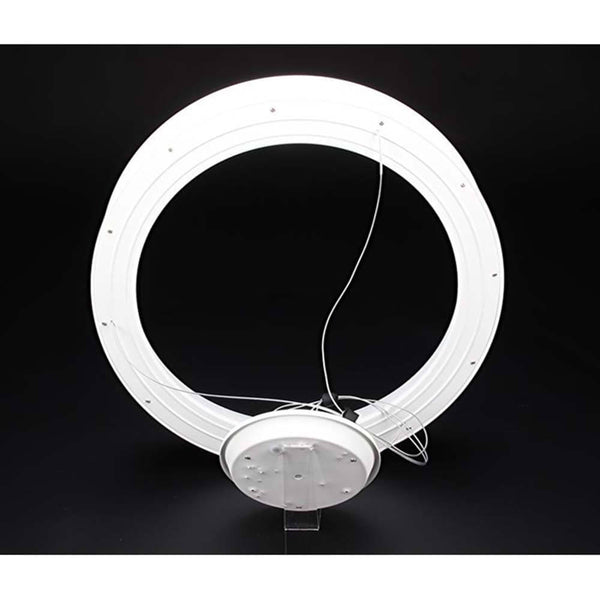 LED Hängelampe Loop 60cm Ring 1800lm Dimmbar Warmweiß, moderne LED-Hängelampe in schlanker Ringform