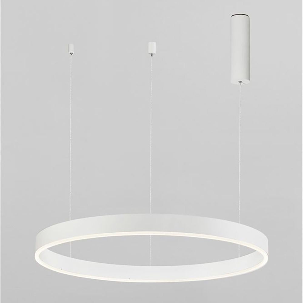 Moderne LED Hängeleuchte Motif mit schlankem Design, Ø 60cm, ideal für Ess- und Wohnzimmer.