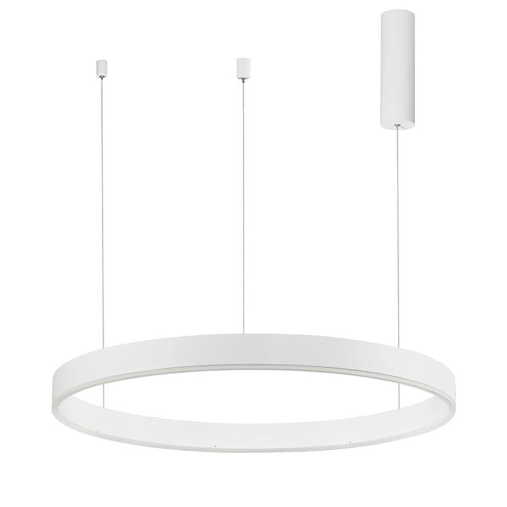 LED Hängeleuchte Motif Ø 80cm 3360lm  Nova Luce Weiß  