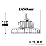 Spotlight intérieur LED 120W 18000lm 90 ° IP65 1-10V DIMMable Neutre blanc