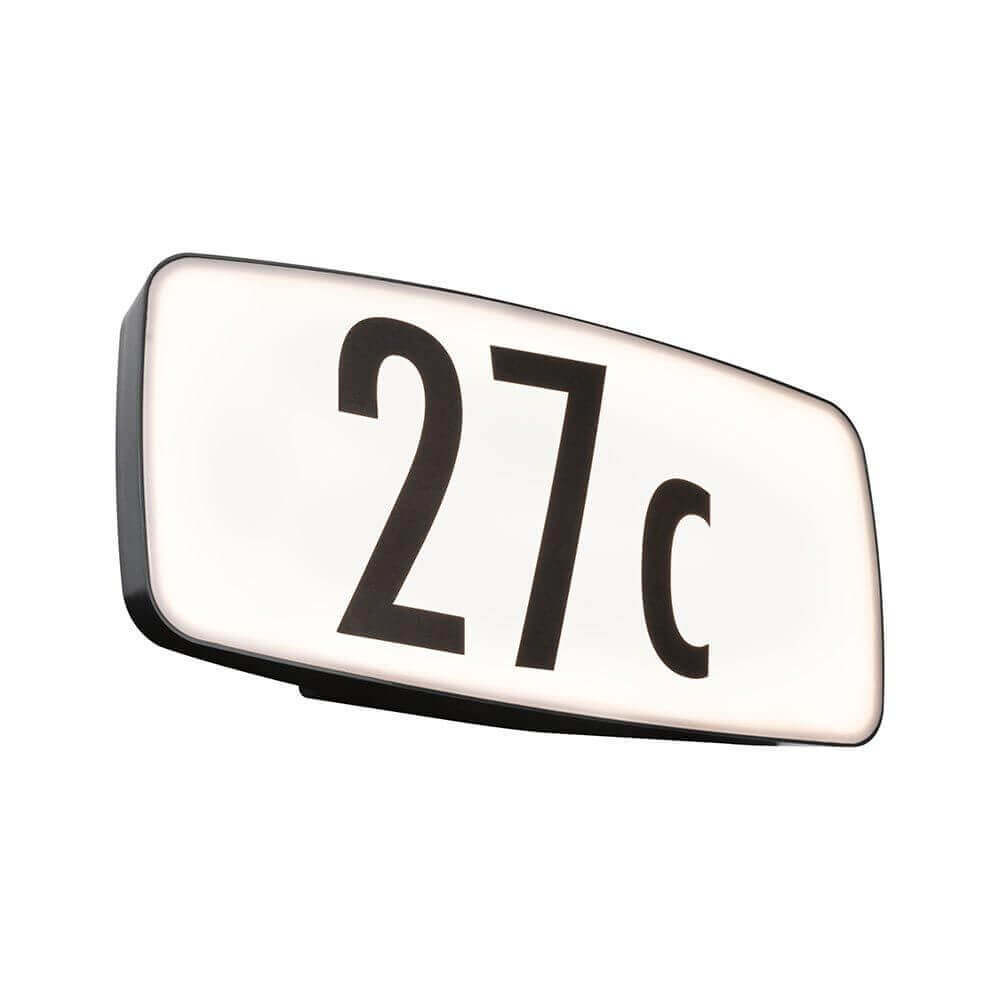 LED House number light Sheeera Motion detector & twilight sensor
