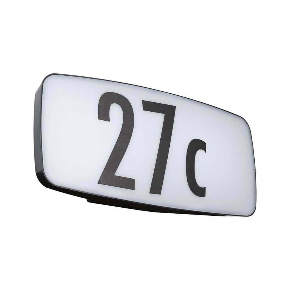 LED House number light Sheeera Motion detector & twilight sensor