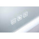 LED HomeSpa Mirra Leuchtspiegel CCT Wärme Dimmbar & Heizbar Touch-Schalter für Lichtfarbe und Heizung.