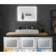 HomeSpa LED Spiegel Mirra mit Heizfunktion und drei Lichtfarben: Relax, Make up, Wake up.