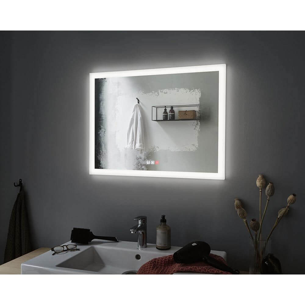 HomeSpa LED Leuchtspiegel Mirra Heiz-Funktion & CCT-Dimmbar