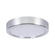 LED HomeSpa Panel Aviar Ø 22cm Chrom Phasen Dimmbar - modernes, spritzwassergeschütztes Deckenlicht für Badezimmer.