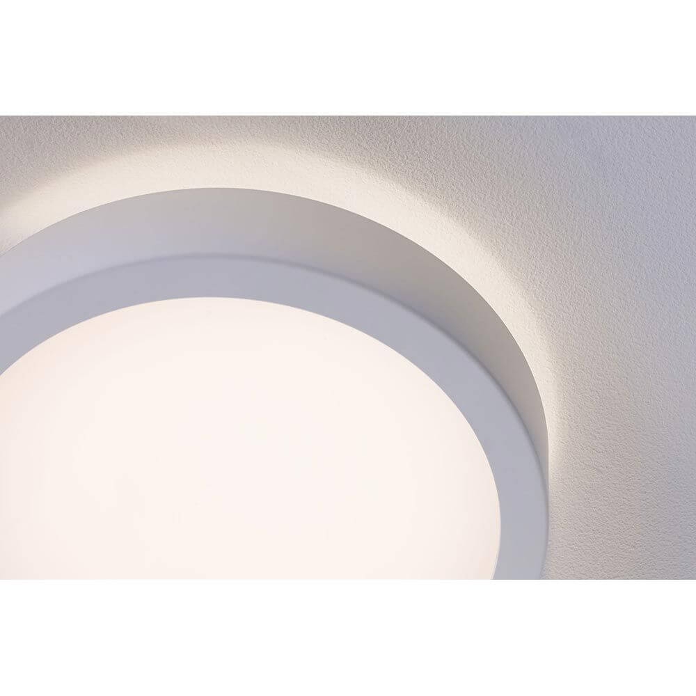 LED HomeSpa Panel Aviar Weiß Dimmbar in modernem Design, ideal für Badezimmerbeleuchtung und feuchte Räume.